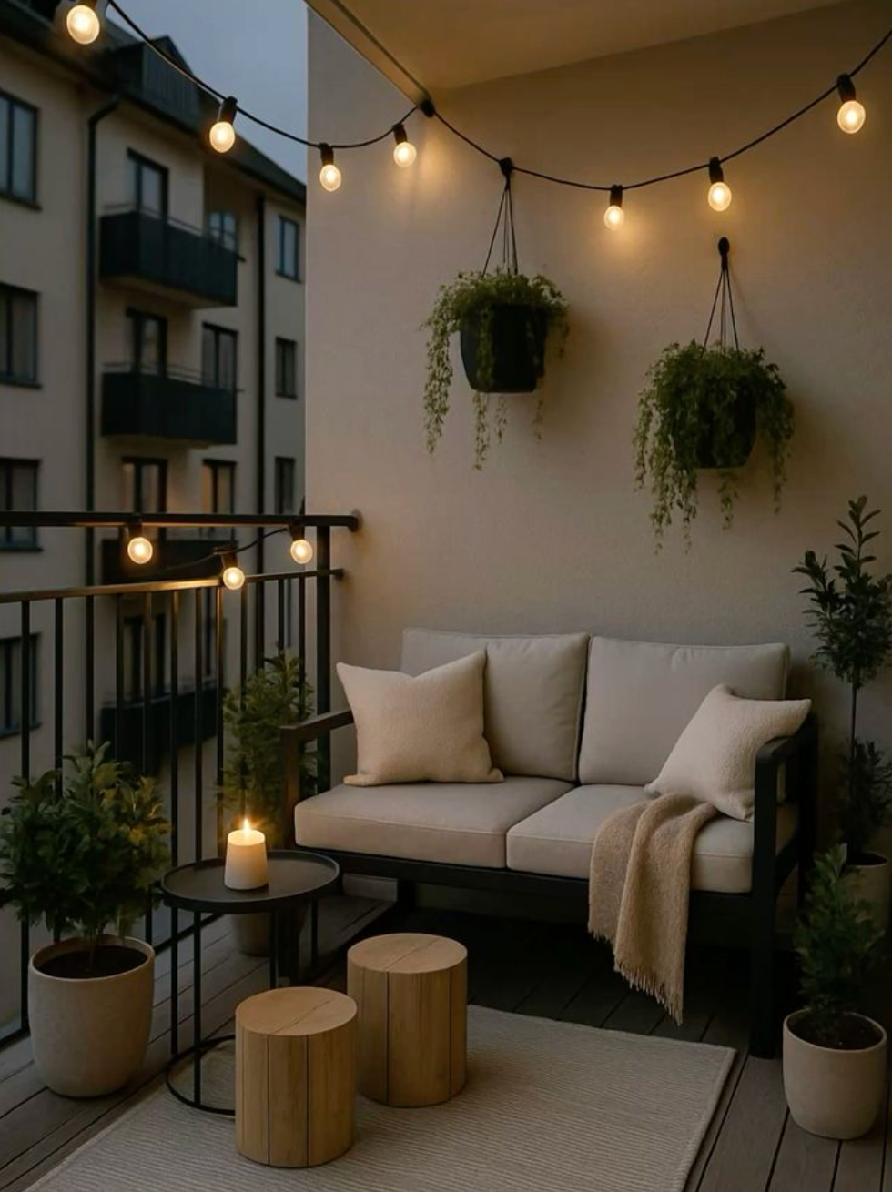 Trang trí ban công chung cư nhỏ