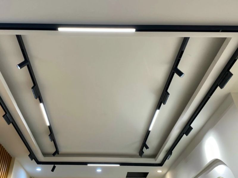 Cấu tạo hệ thống đèn ray nam châm