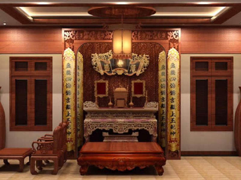 Các mẫu đèn phòng thờ đẹp 