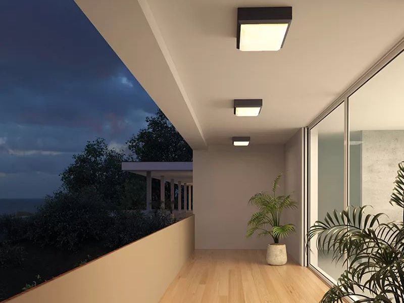 Mẫu đèn ốp trần ban công đẹp, chống ẩm hiện đại cho mọi không gian