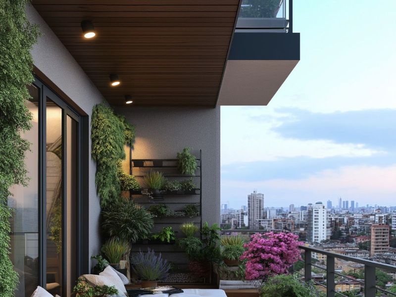 Nên chọn đèn ban công có vật liệu bền, chịu nhiệt tốt 