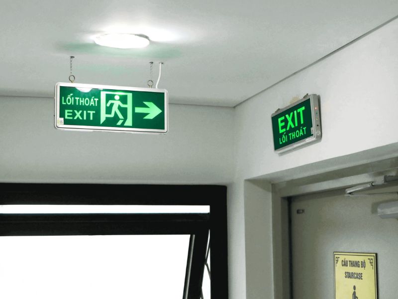 Cần kiểm tra sau lắp đèn thoát hiểm đảm bảo sử dụng hiệu quả