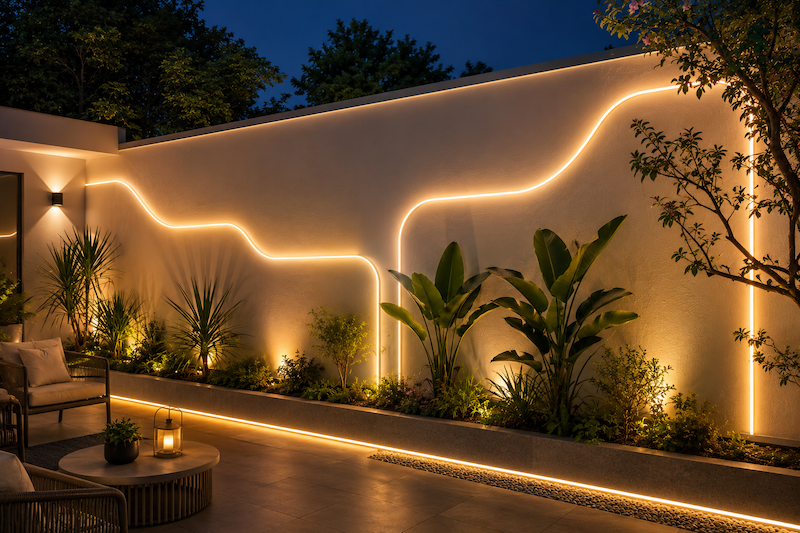 Đèn LED Neon trang trí ngoài trời