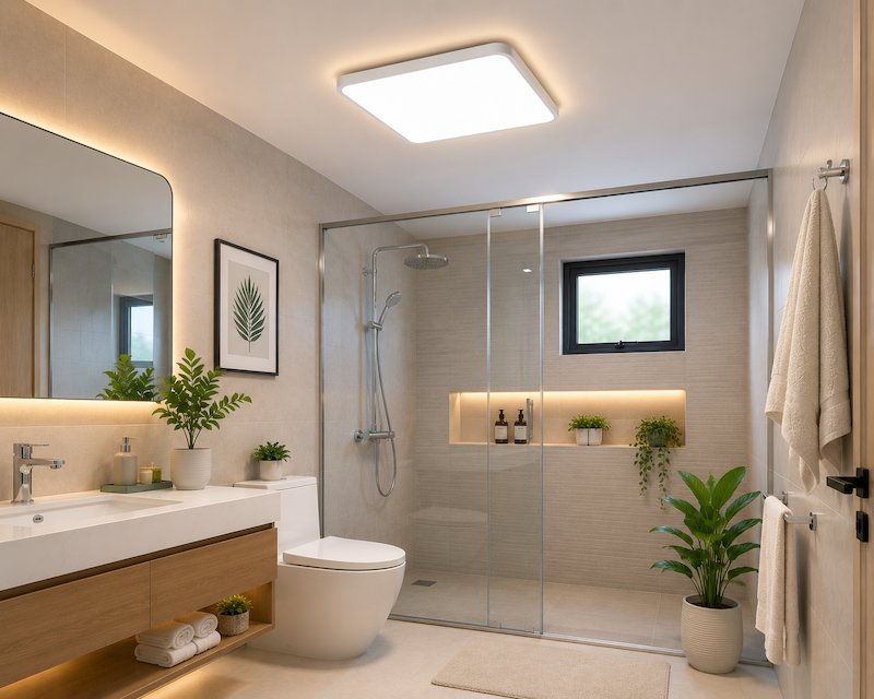 Ứng dụng đèn ốp trần