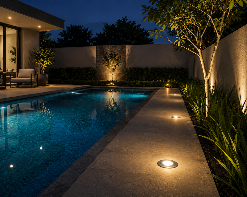 Ứng dụng thực tế của đèn LED âm đất