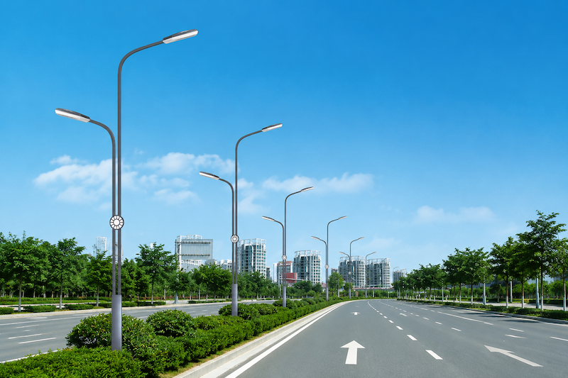 Cách xác định chiều cao tiêu chuẩn của cột đèn đường