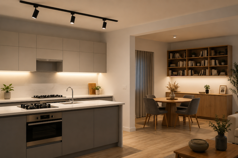 Ứng dụng của đèn rọi ray 12W
