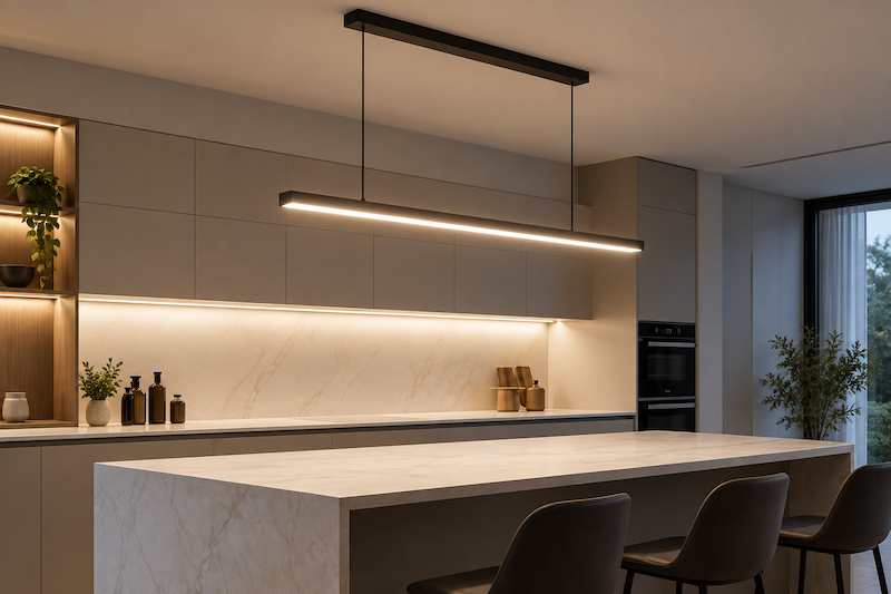 Đèn LED hộp thả trần được treo ở đâu?