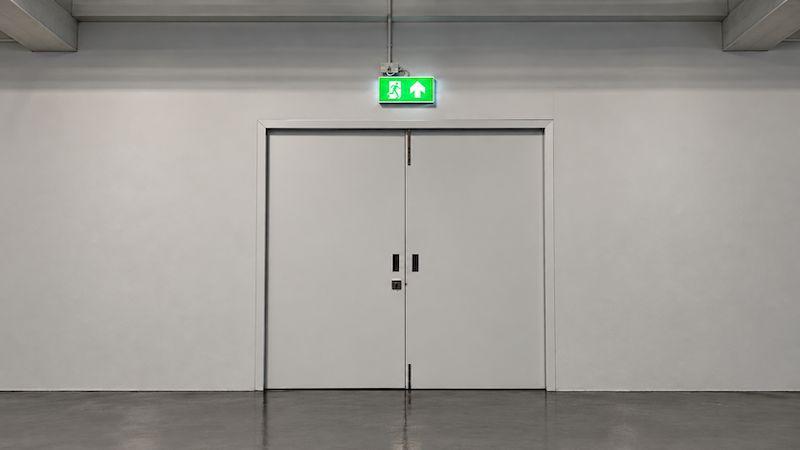 Nguyên tắc bố trì đèn exit lỗi thoát hiểm