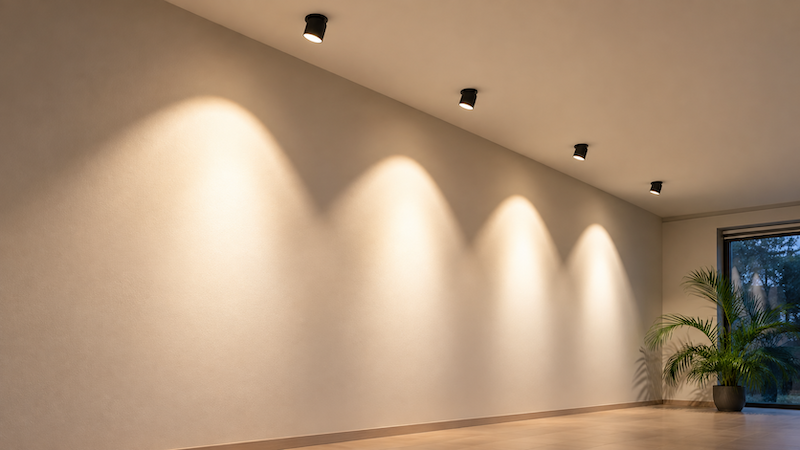 Đèn LED âm trần xoay góc